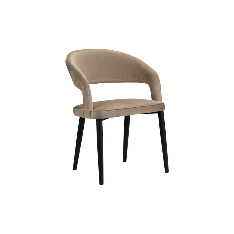 Tusk Stoel Zandwit (Brandvertragend) (Set van 2) - Chic Choice