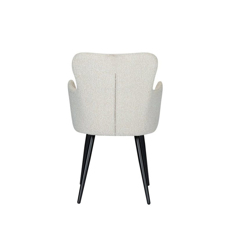 Oorfauteuil parelwit (Set van 2) - Chic Choice