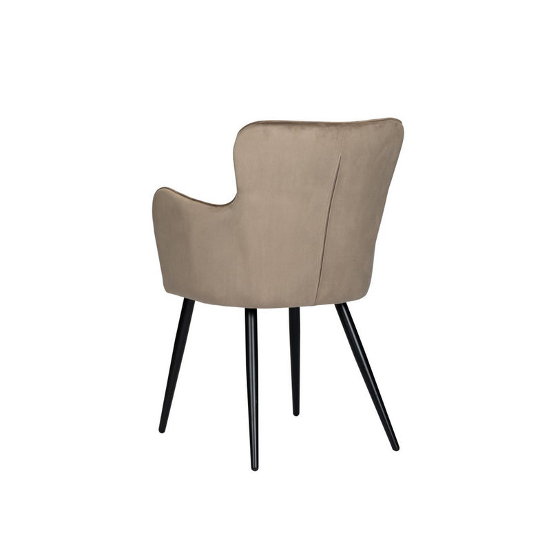 Oorfauteuil zandwit (Set van 2) - Chic Choice