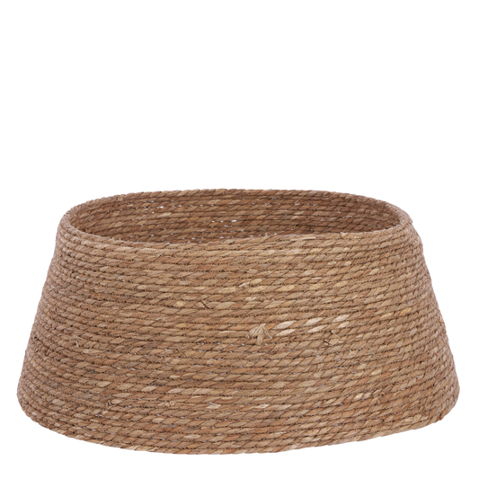 Kerstboomrok - H26 x Ø58 cm - Zeegras - Naturel Bruin