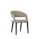 Tusk stoel Coco (Brandvertragend) (Set van 2) - Chic Choice