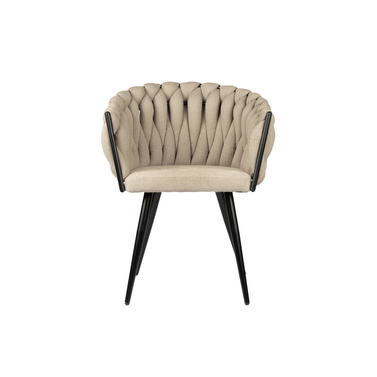 Wave stoel beige (Set van 2) - Chic Choice