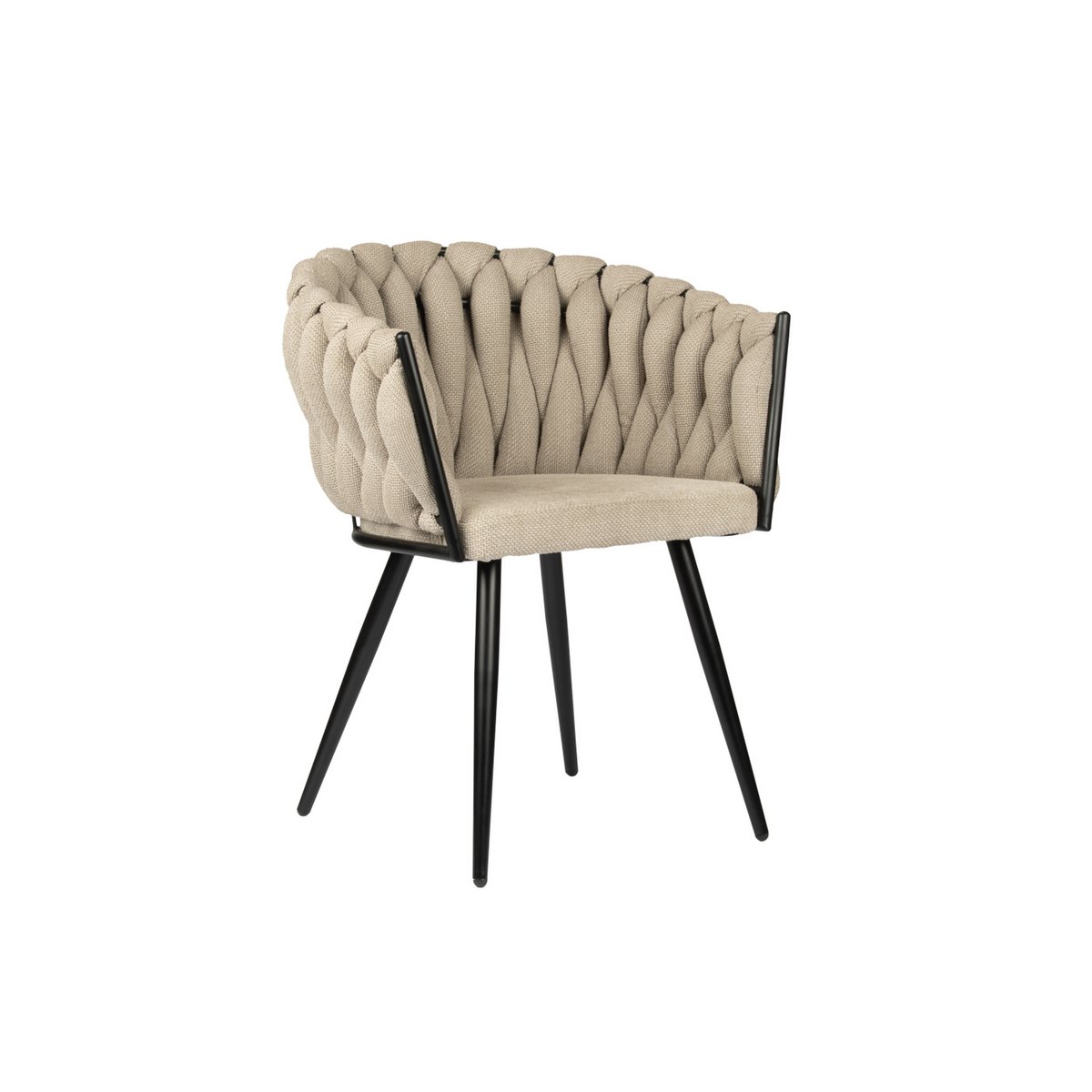 Wave stoel beige (Set van 2) - Chic Choice