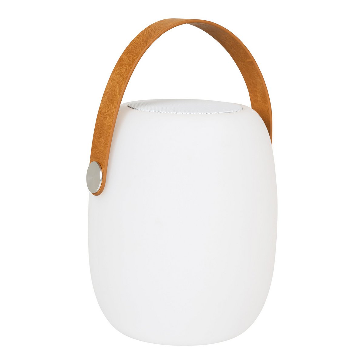 Cardiff LED Lamp - Lamp met riem, oplaadbaar, bluetooth-luidspreker, wit - Chic Choice