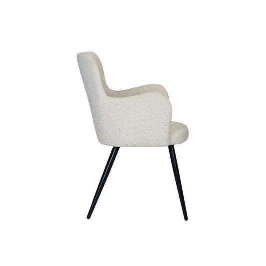 Oorfauteuil parelwit (Set van 2) - Chic Choice