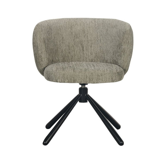Schelp Draaistoel Krokodilgroen - Chic Choice