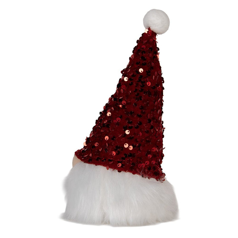 Decoratie kabouter met LED 10x10x25 cm / 3xAA