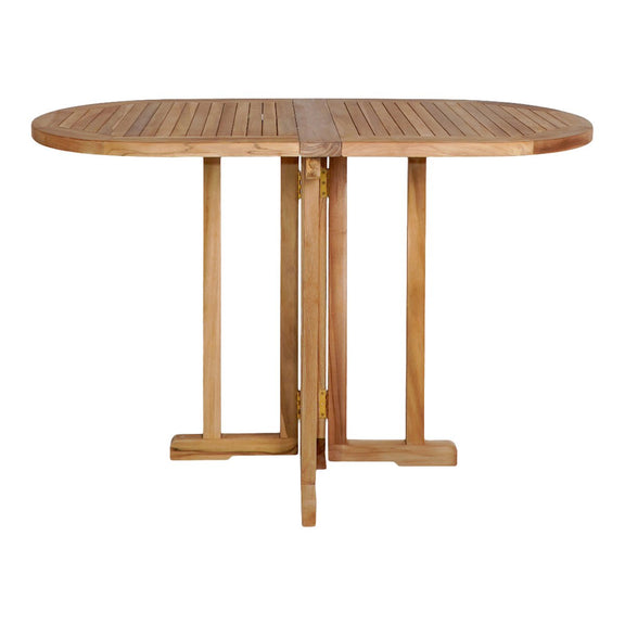 Huelva Bijzettafel - Natuurlijk, Teak, 120x60x75 cm - Chic Choice