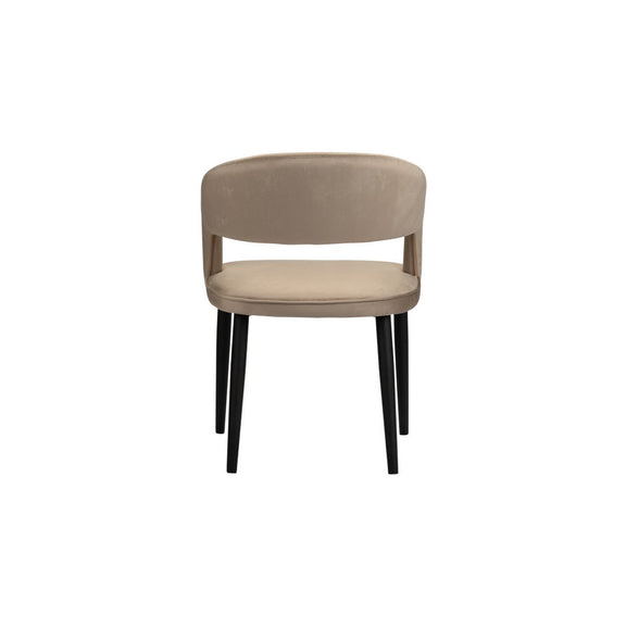 Tusk Stoel Zandwit (Brandvertragend) (Set van 2) - Chic Choice